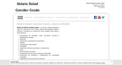 Desktop Screenshot of notariosenmadrid.com